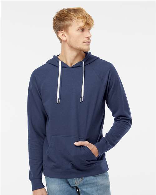 Independent Trading Co. SS1000 Unisex Icon Lightweight Loopback Terry Hooded Sweatshirt