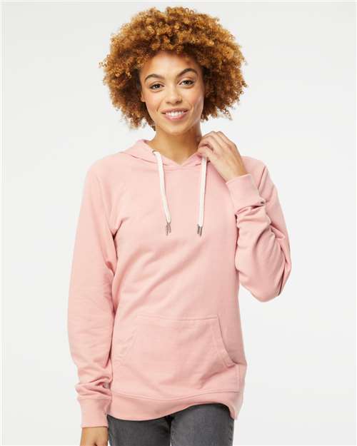 Independent Trading Co. SS1000 Unisex Icon Lightweight Loopback Terry Hooded Sweatshirt