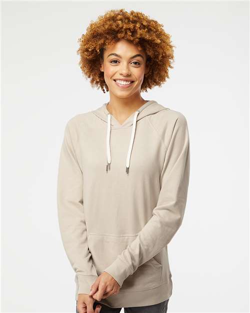 Independent Trading Co. SS1000 Unisex Icon Lightweight Loopback Terry Hooded Sweatshirt