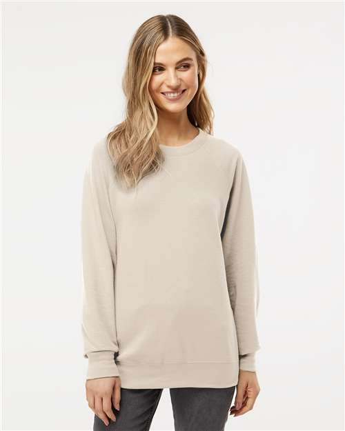 Independent Trading Co. SS1000C Unisex Icon Lightweight Loopback Terry Crewneck Sweatshirt