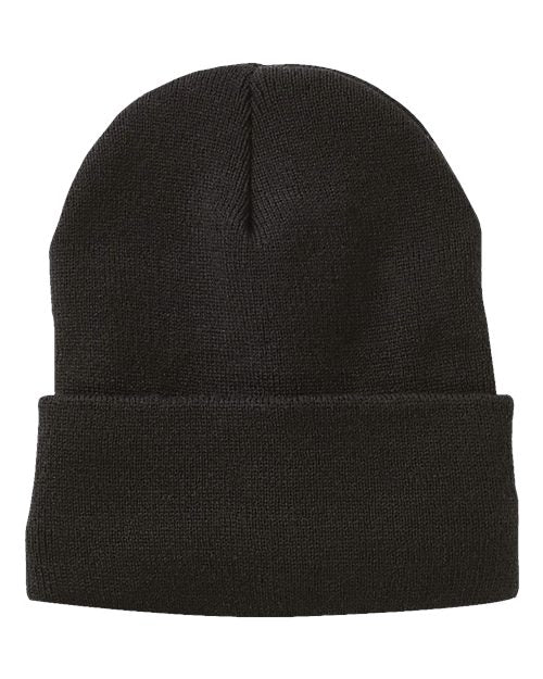 Sportsman SP12JL 12" Jersey Lined Cuffed Beanie