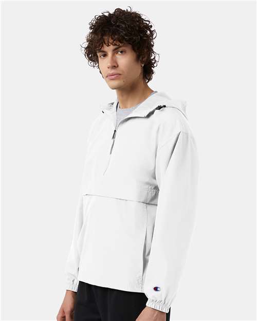 Champion - Hooded Packable Quarter-Zip Jacket - CO200