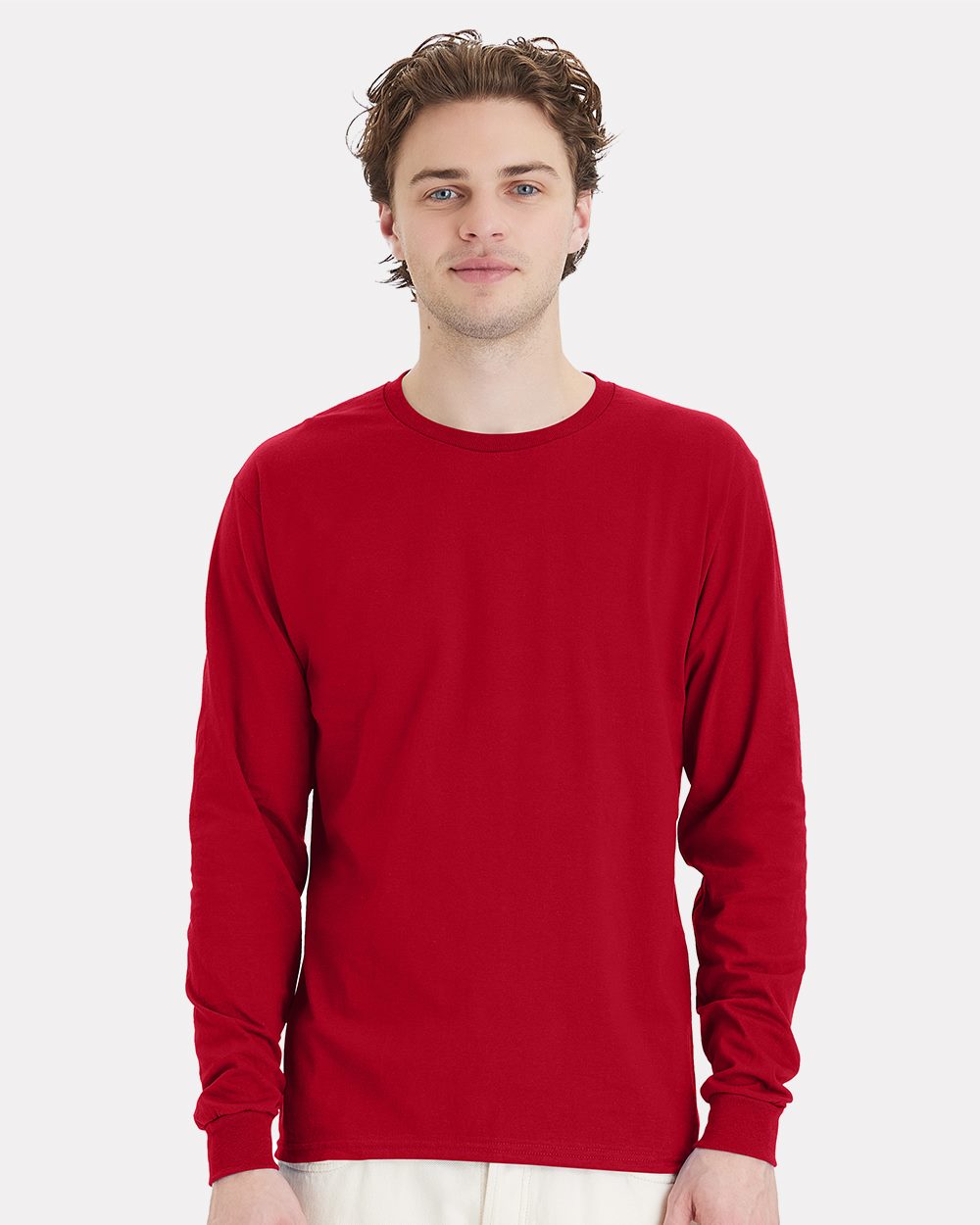 Hanes 5286 Unisex Essential-T Long Sleeve T-Shirt