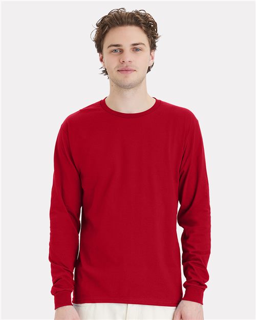 Hanes 5286 Unisex Essential-T Long Sleeve T-Shirt