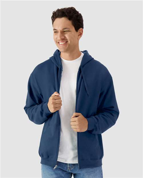 Gildan SF600 Unisex Softstyle® Midweight Full-Zip Hooded Sweatshirt