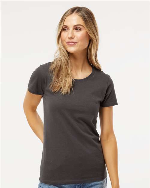 M&O - Women's Gold Soft Touch T-Shirt - 4810