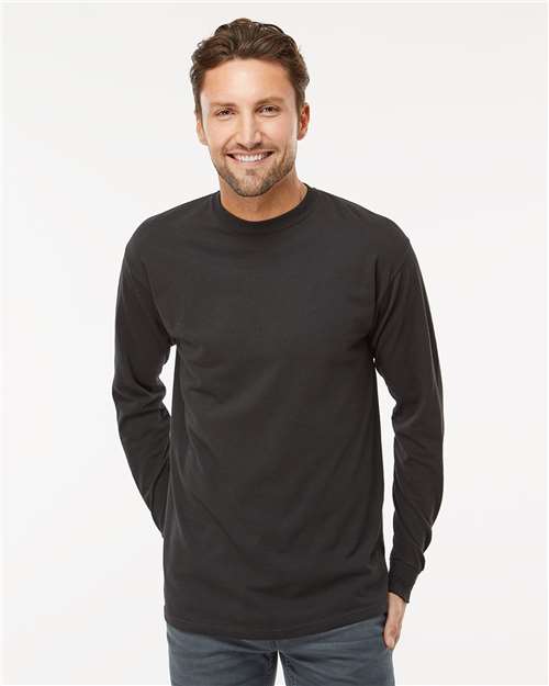 M&O 4820 Unisex Gold Soft Touch Long Sleeve T-Shirt
