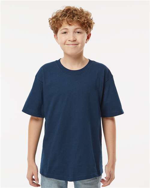 M&O 4850 Youth Gold Soft Touch T-Shirt