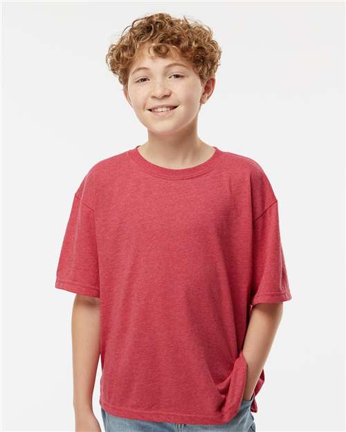 M&O - Youth Gold Soft Touch T-Shirt - 4850