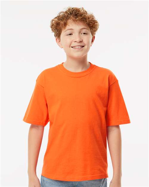 M&O 4850 Youth Gold Soft Touch T-Shirt