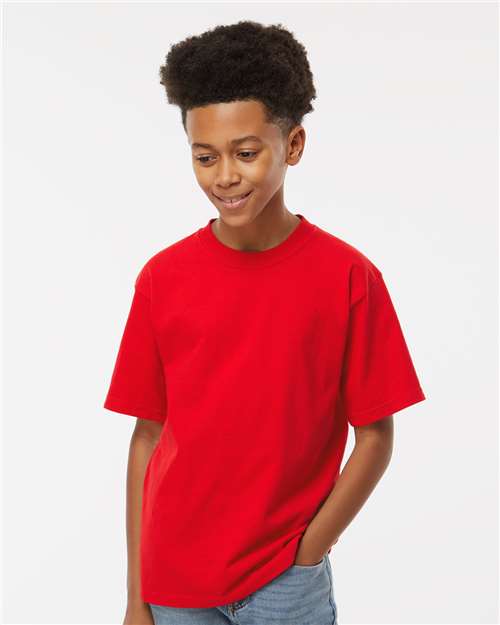 M&O 4850 Youth Gold Soft Touch T-Shirt
