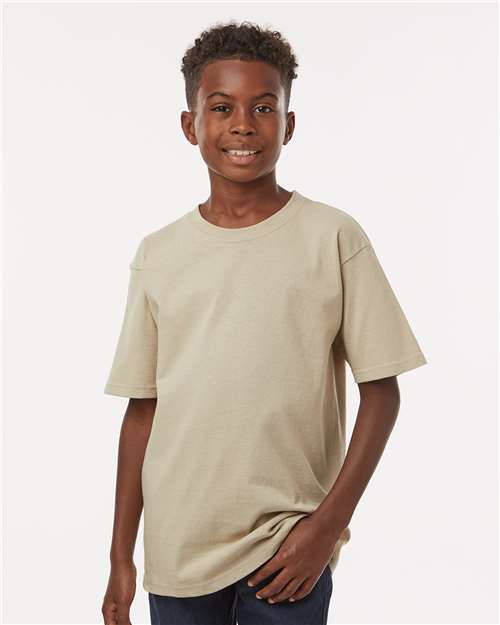 M&O - Youth Gold Soft Touch T-Shirt - 4850