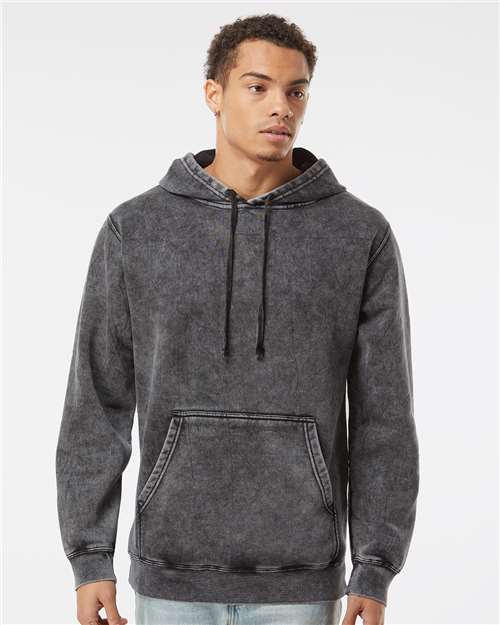 Independent Trading Co. PRM4500MW Unisex Midweight Mineral Wash Hooded Sweatshirt