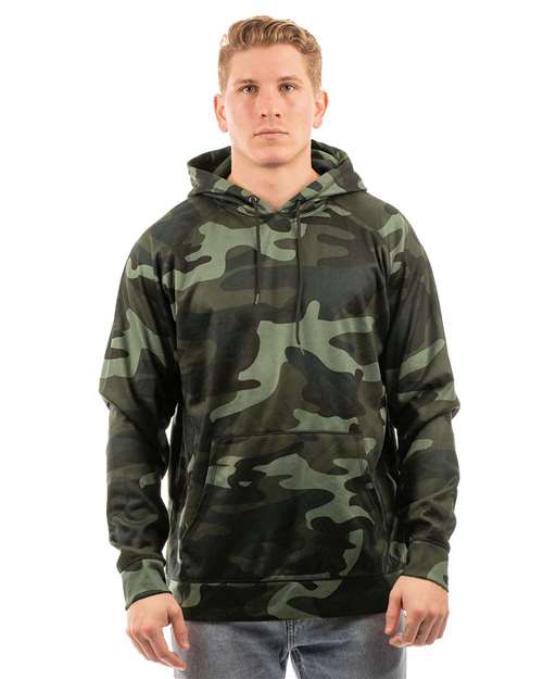 Burnside - Performance Raglan Pullover Sweatshirt - 8670