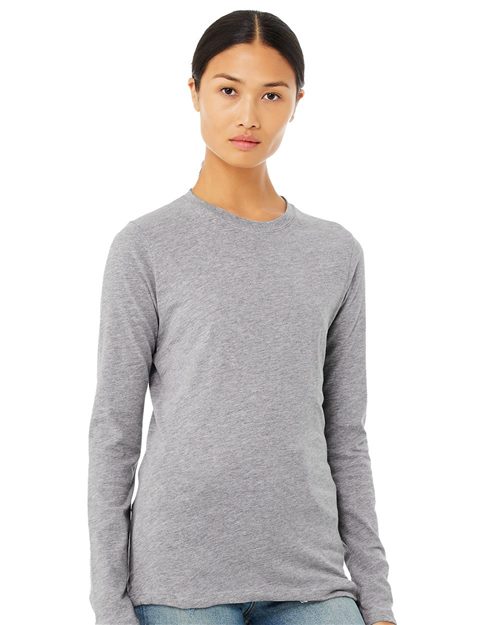 BELLA + CANVAS 6500 Women’s Jersey Long Sleeve Tee