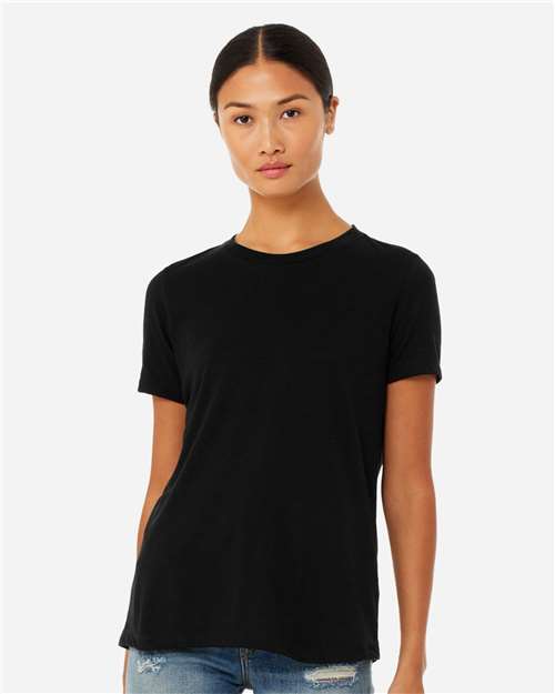 BELLA + CANVAS 6400CVC Women’s Relaxed Fit Heather CVC Tee