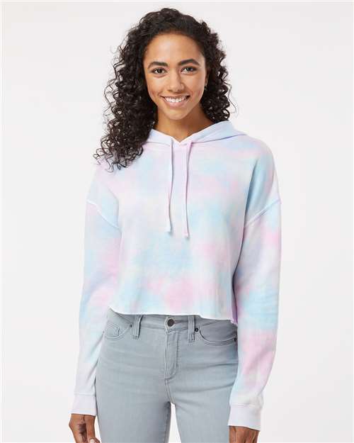 Independent Trading Co. AFX64CRP Women’s Lightweight Crop Hooded Sweatshirt