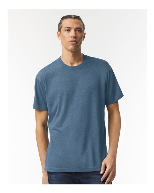 American Apparel TR401 Unisex Triblend Track Tee