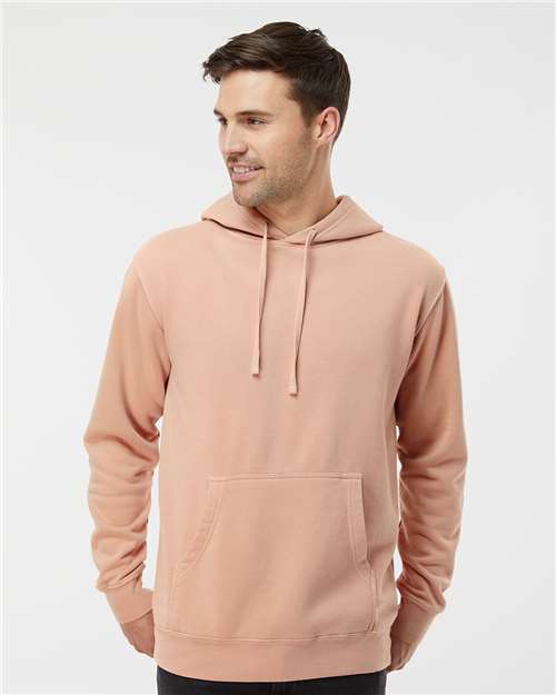 Independent Trading Co. PRM4500 Unisex Midweight Pigment-Dyed Hooded Sweatshirt