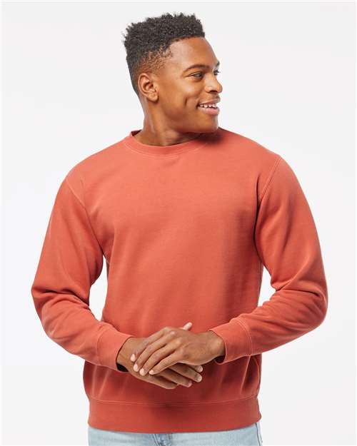 Independent Trading Co. PRM3500 Unisex Midweight Pigment-Dyed Crewneck Sweatshirt