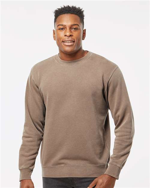 Independent Trading Co. PRM3500 Unisex Midweight Pigment-Dyed Crewneck Sweatshirt