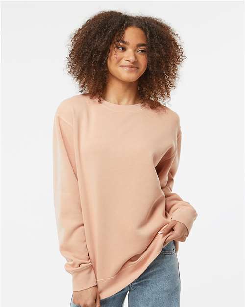 Independent Trading Co. PRM3500 Unisex Midweight Pigment-Dyed Crewneck Sweatshirt