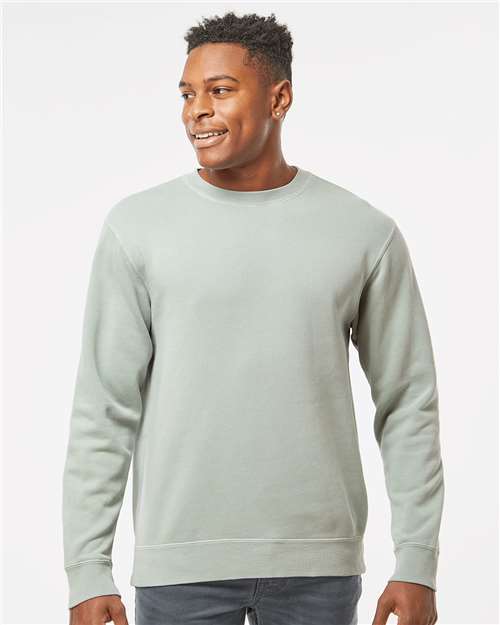 Independent Trading Co. PRM3500 Unisex Midweight Pigment-Dyed Crewneck Sweatshirt
