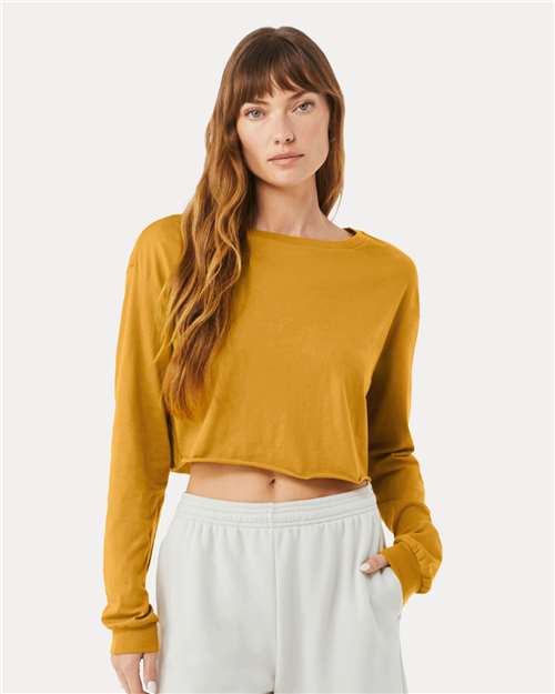 BELLA + CANVAS - FWD Fashion Women's Crop Long Sleeve Tee - 6501