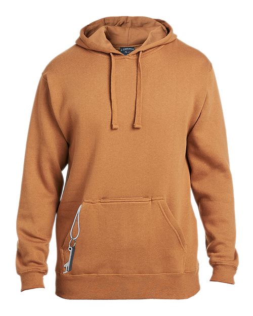 J. America - Men's Tailgate Hooded Sweatshirt - 8815